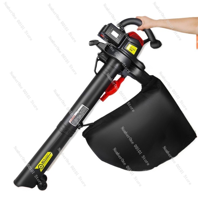 Leaf Blower Cordless - เครื่องเป่าลมดูดใบไม้ไร้สายลิเธียมอุตสาหกรรมหนัก กำลังสูง สำหรับทำความสะอาดฝุ่นในบ้าน สวน และสนามหญ้า พร้อมพลังลมแรง