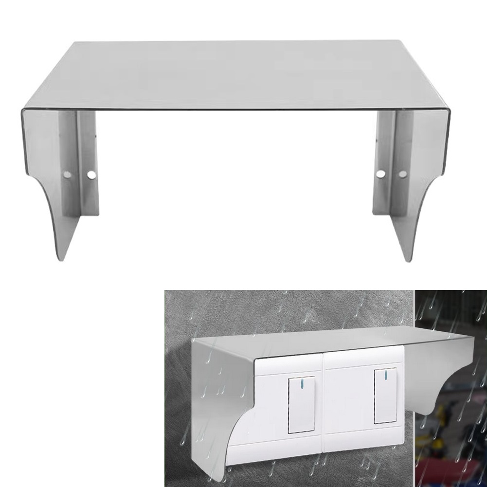 Outdoor Power Point Cover - ฝาครอบกันฝนสำหรับกริ่งประตู ป้องกันปลั๊กไฟภายนอก ปลั๊กสวิตช์กันน้ำ ฝาครอบป้องกัน