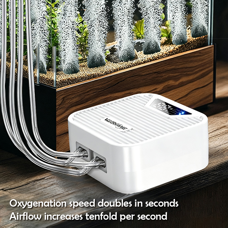Outdoor Usb Power Adapter - ปั๊มออกซิเจนสำหรับตู้ปลา 3W เครื่องเติมออกซิเจนสำหรับตกปลา ใช้กลางแจ้ง ชาร์จ USB