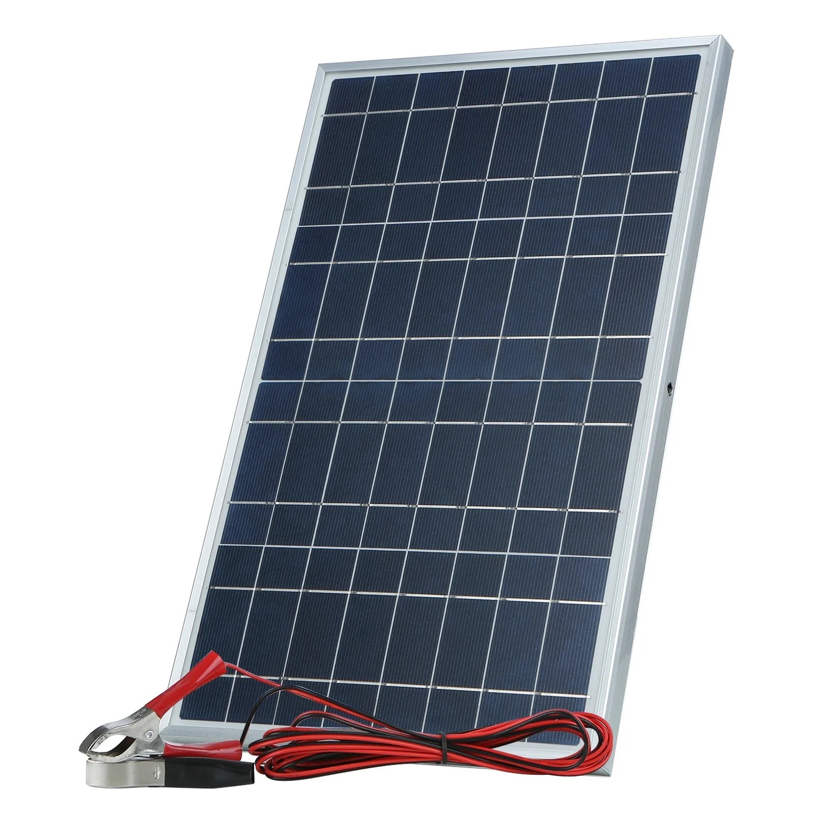 Outdoor Power Source - ชุดแผงโซลาร์เซลล์ 35W พลังงานแสงอาทิตย์โพลีคริสตัลไลน์ 12V แบบพกพากลางแจ้งเครื่องกําเนิดไฟฟ้าพลังงานแสงอาทิตย์แบบชาร์จไฟได้