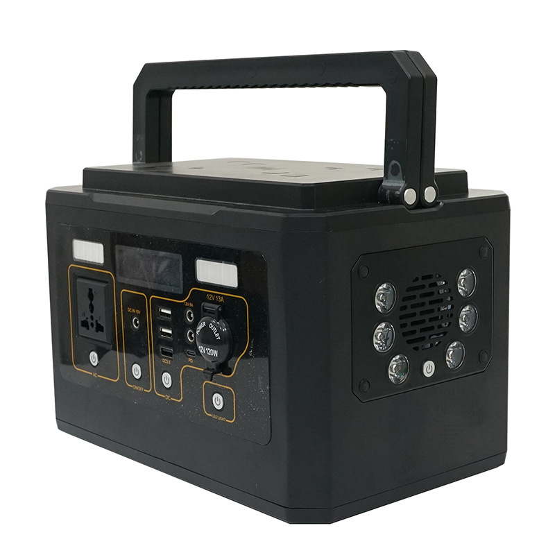Outdoor Power Supply - เครื่องจ่ายไฟเคลื่อนที่แบบพกพา 500W กำลังสูง MPPT สำหรับตั้งแคมป์ ชาร์จรถยนต์