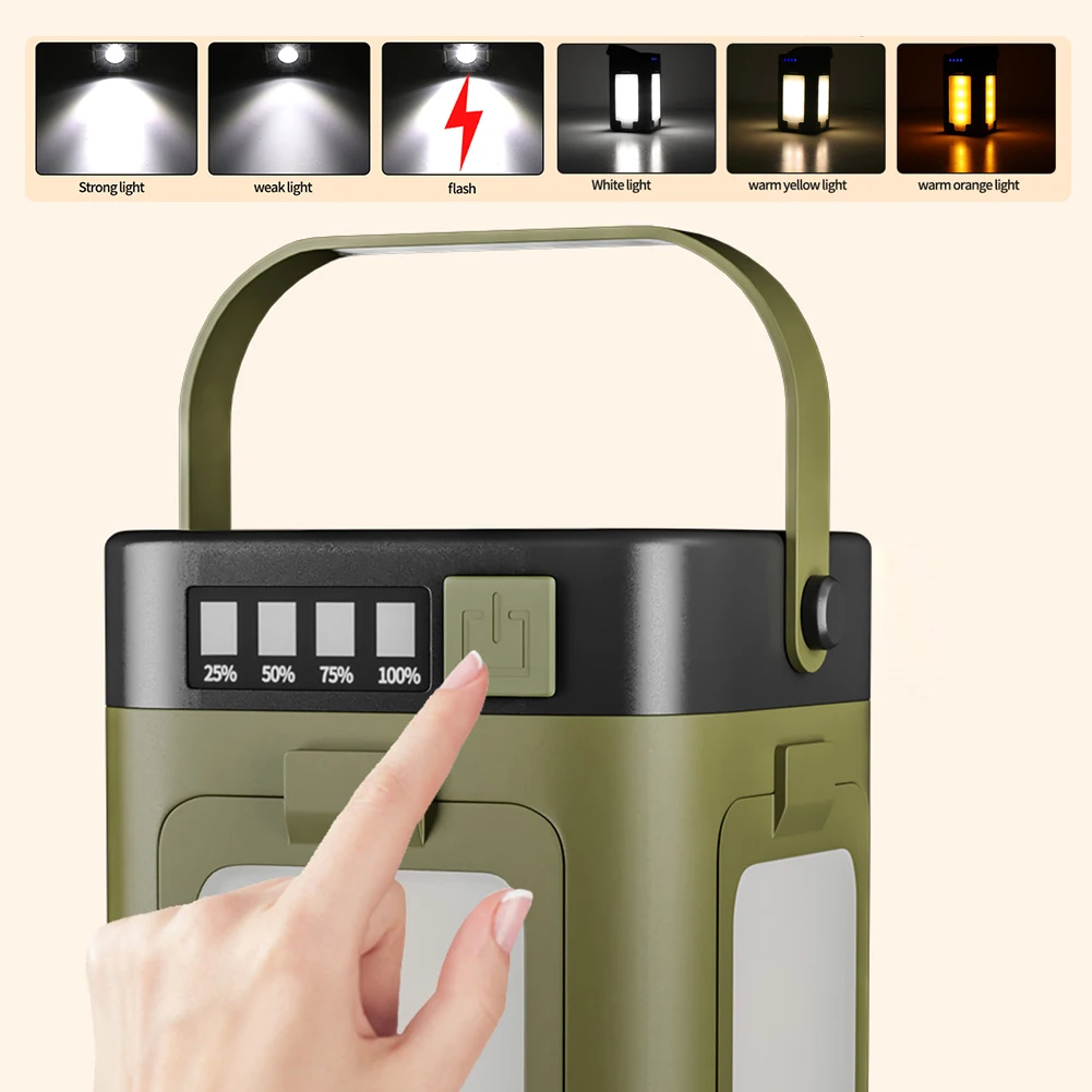 ไฟแคมป์ปิ้งพกพาพลังงานแสงอาทิต - Power Outdoor บทวิจารณ์และราคา