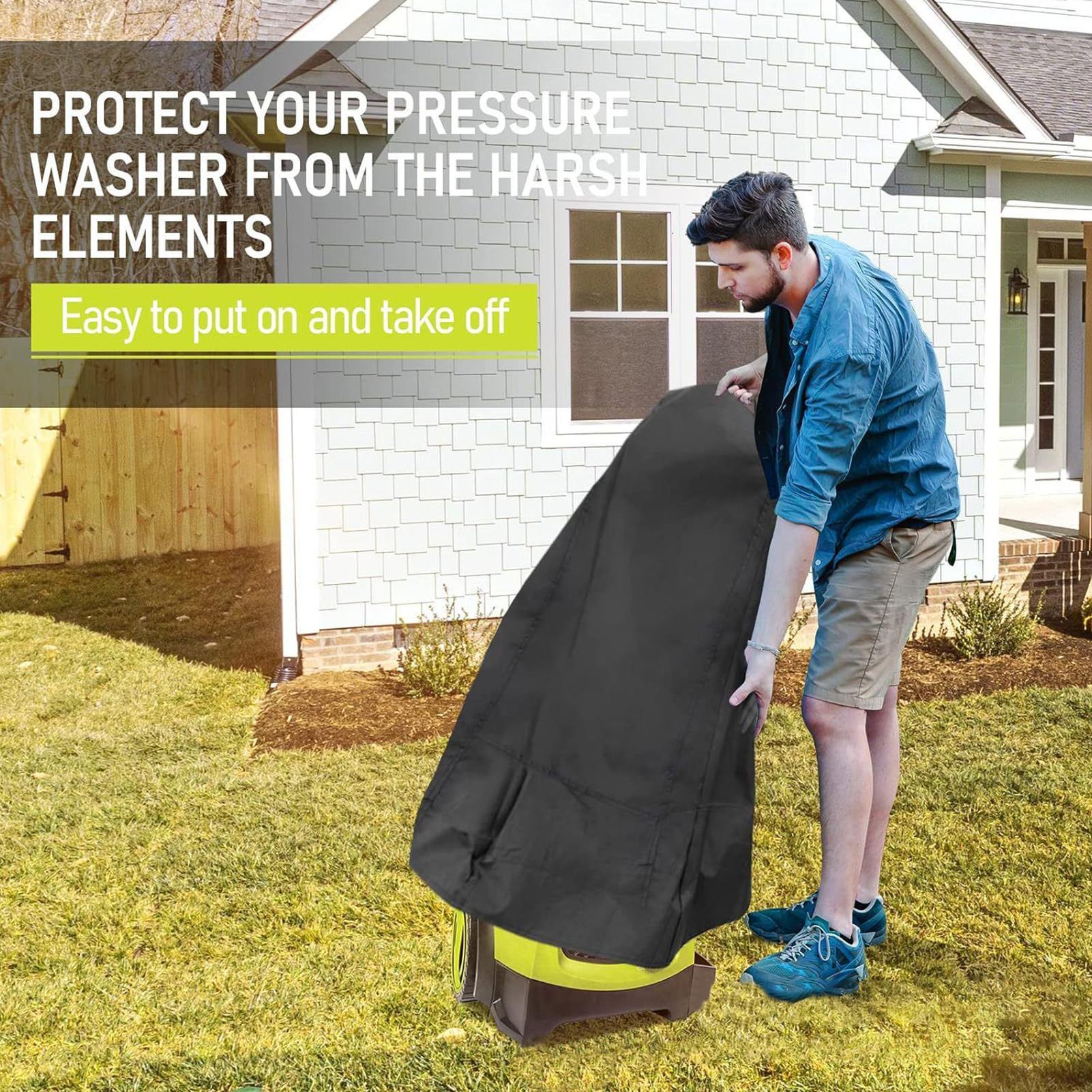ผ้าคลุมเครื่องฉีดน้ำแรงดันสูงส - Outdoor Power Washer Storage บทวิจารณ์และราคา