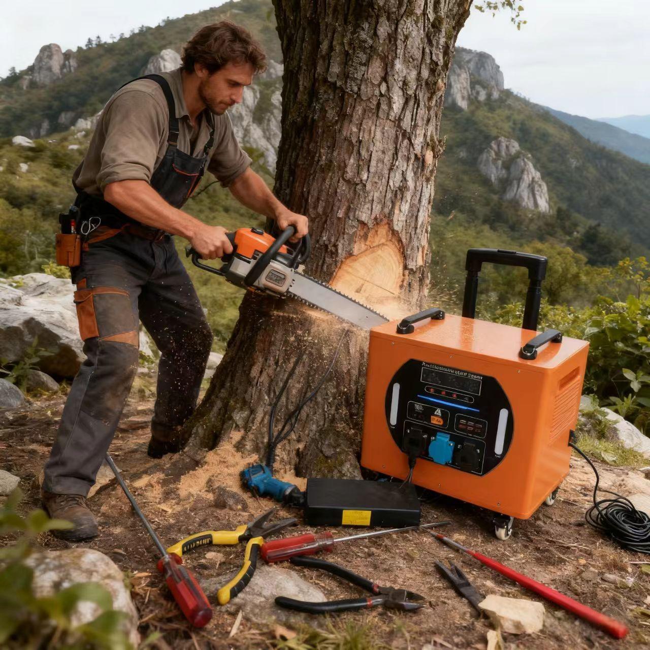สถานีไฟฟ้าพกพาแบบกระเป๋าเดินทา - Power Outdoor บทวิจารณ์และราคา