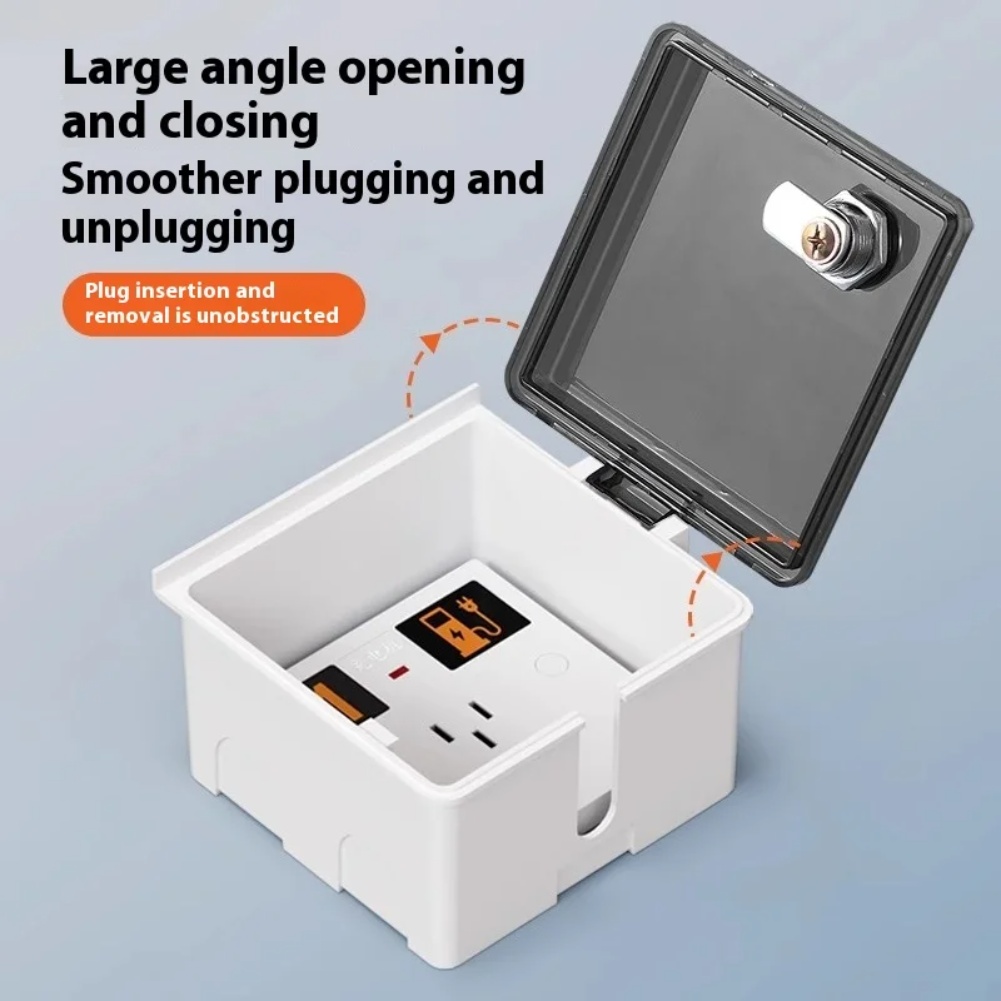 1 ชิ้น 86 ประเภทซ็อกเก็ตล็อคได - Outdoor Power Point Cover บทวิจารณ์และราคา