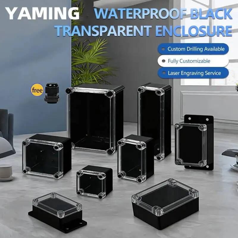 2 ชิ้นฝาครอบโปร่งใสกล่องกันน้ำ - Outdoor Power Supply บทวิจารณ์และราคา