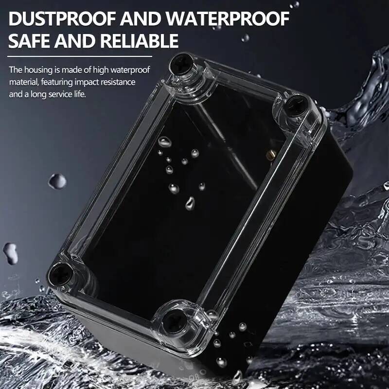 2 ชิ้นฝาครอบโปร่งใสกล่องกันน้ำ - Outdoor Power Supply บทวิจารณ์และราคา