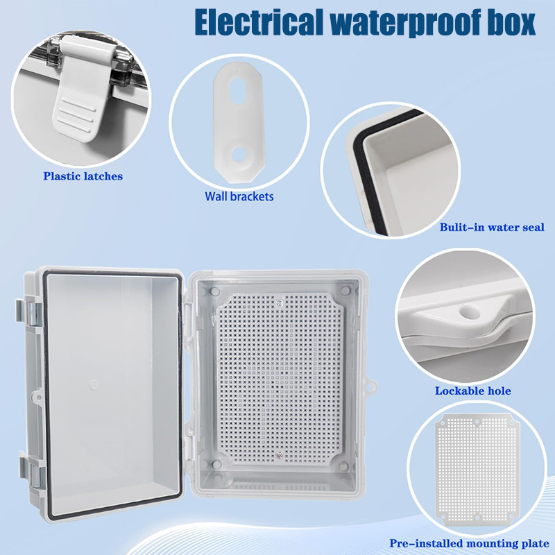 กล่องรวมสายไฟฟ้ากันน้ำ IP66 สำ - Outdoor Power Supply Box บทวิจารณ์และราคา