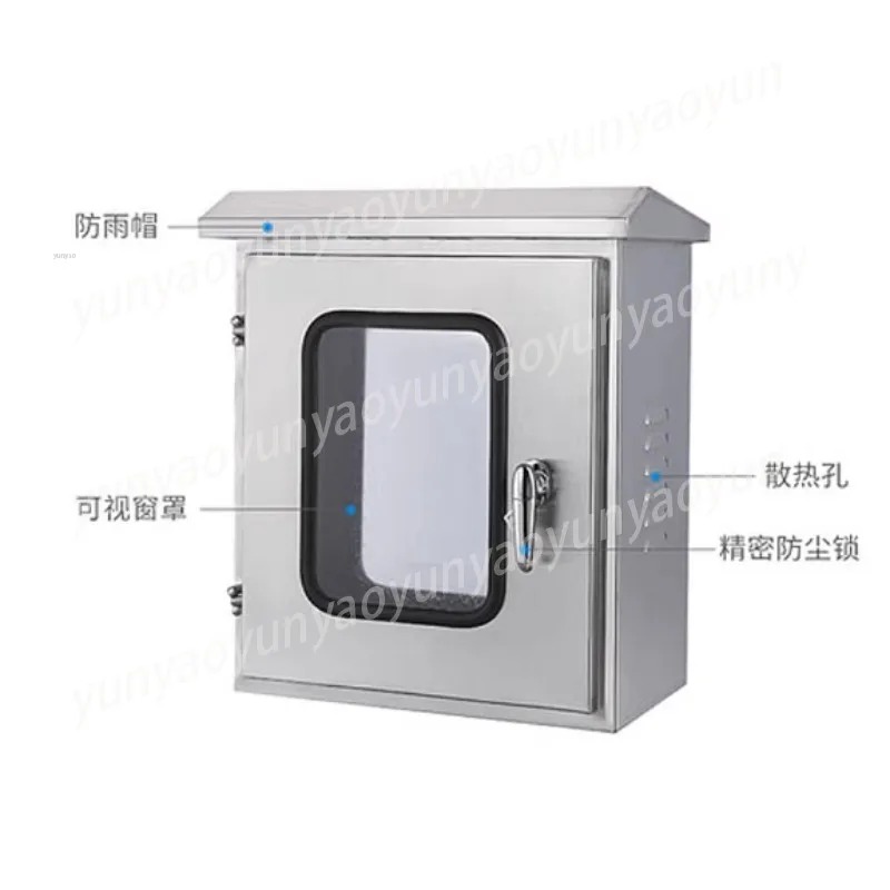 กล่องสแตนเลสแบบมีประตูคู่พร้อม - Outdoor Power Supply Box บทวิจารณ์และราคา