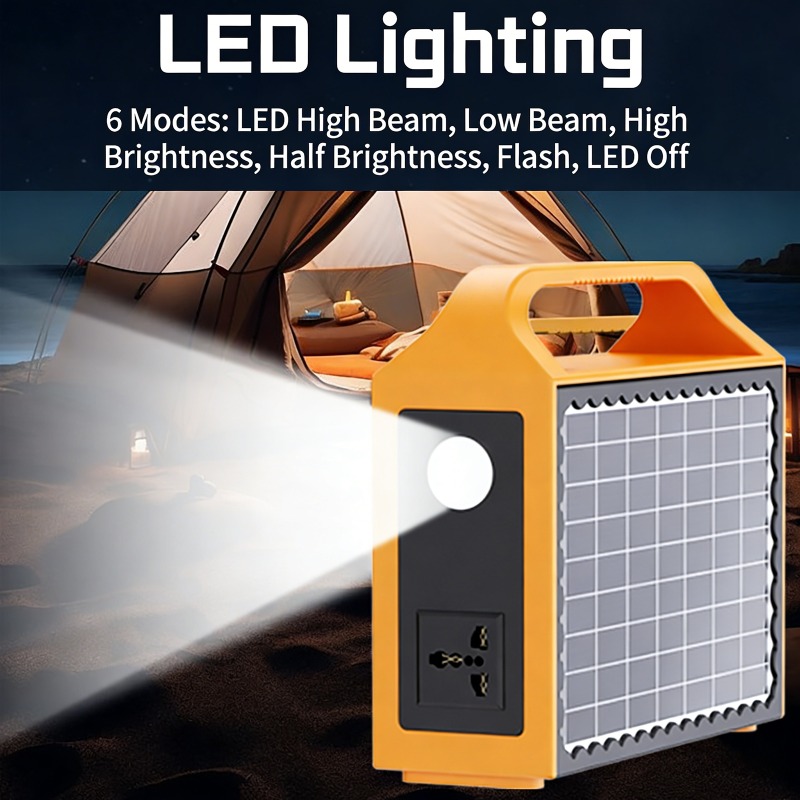 สถานีพลังงานแสงอาทิตย์แบบพกพา  - Outdoor Power Source บทวิจารณ์และราคา