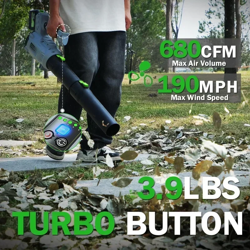 เครื่องเป่าลมไร้สายรุ่นใหม่ล่า - Leaf Blower Cordless บทวิจารณ์และราคา