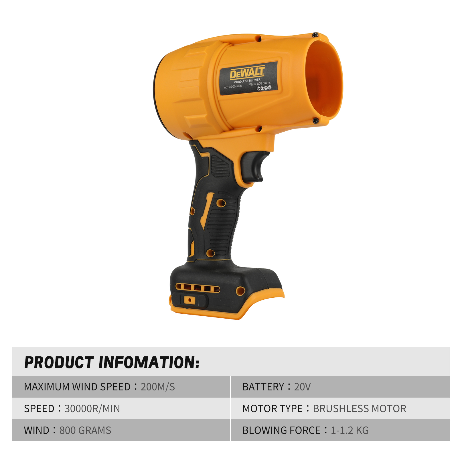 DEWALT D317 20V เครื่องเป่าลมไ - Leaf Blower Cordless บทวิจารณ์และราคา