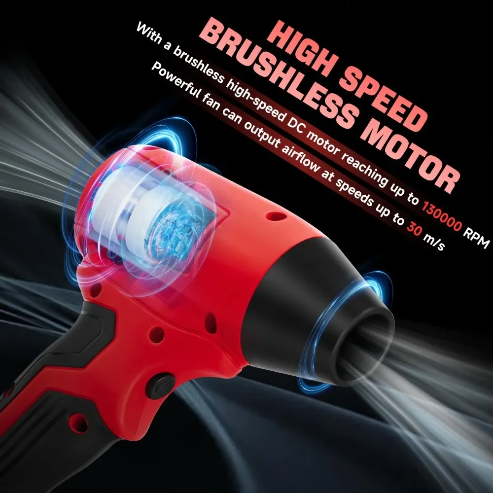 ไฟฟ้าไร้สาย Turbo Blower รุนแร - Leaf Blower Cordless บทวิจารณ์และราคา