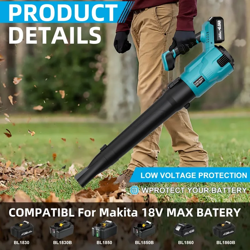 เครื่องเป่าลมไฟฟ้าไร้สายของมาก - Leaf Blower Cordless บทวิจารณ์และราคา