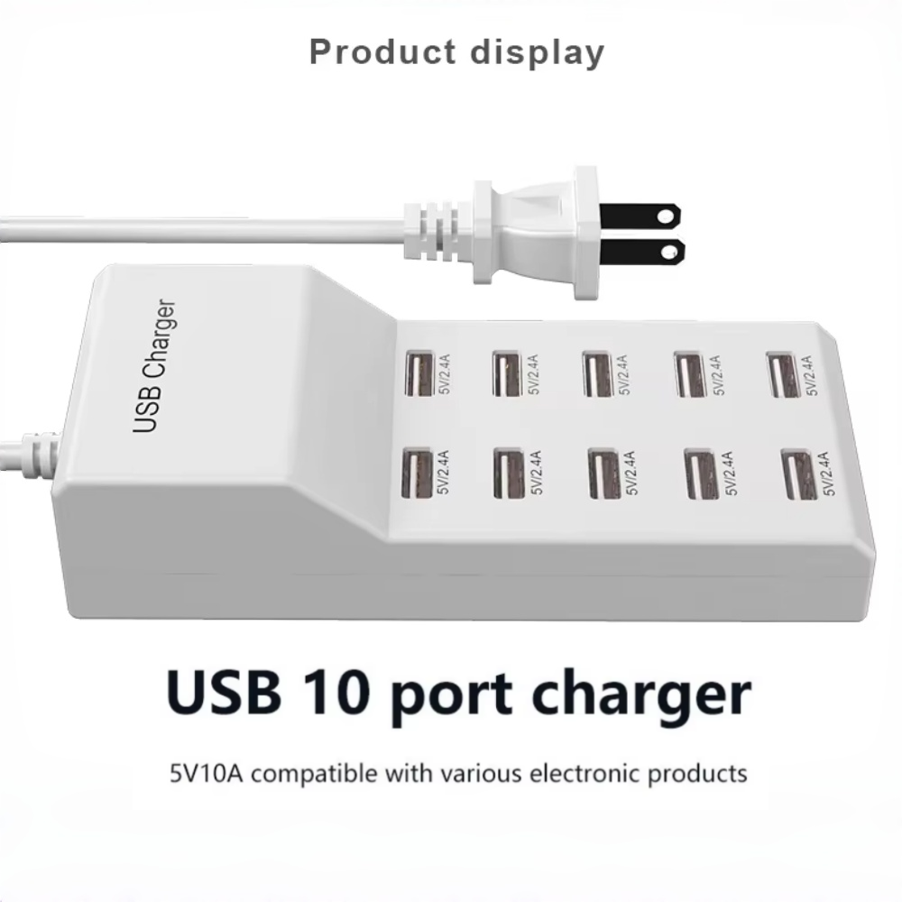 ฮับ USB 10 พอร์ต ชาร์จเร็ว อะแ - Outdoor Usb Power Adapter บทวิจารณ์และราคา