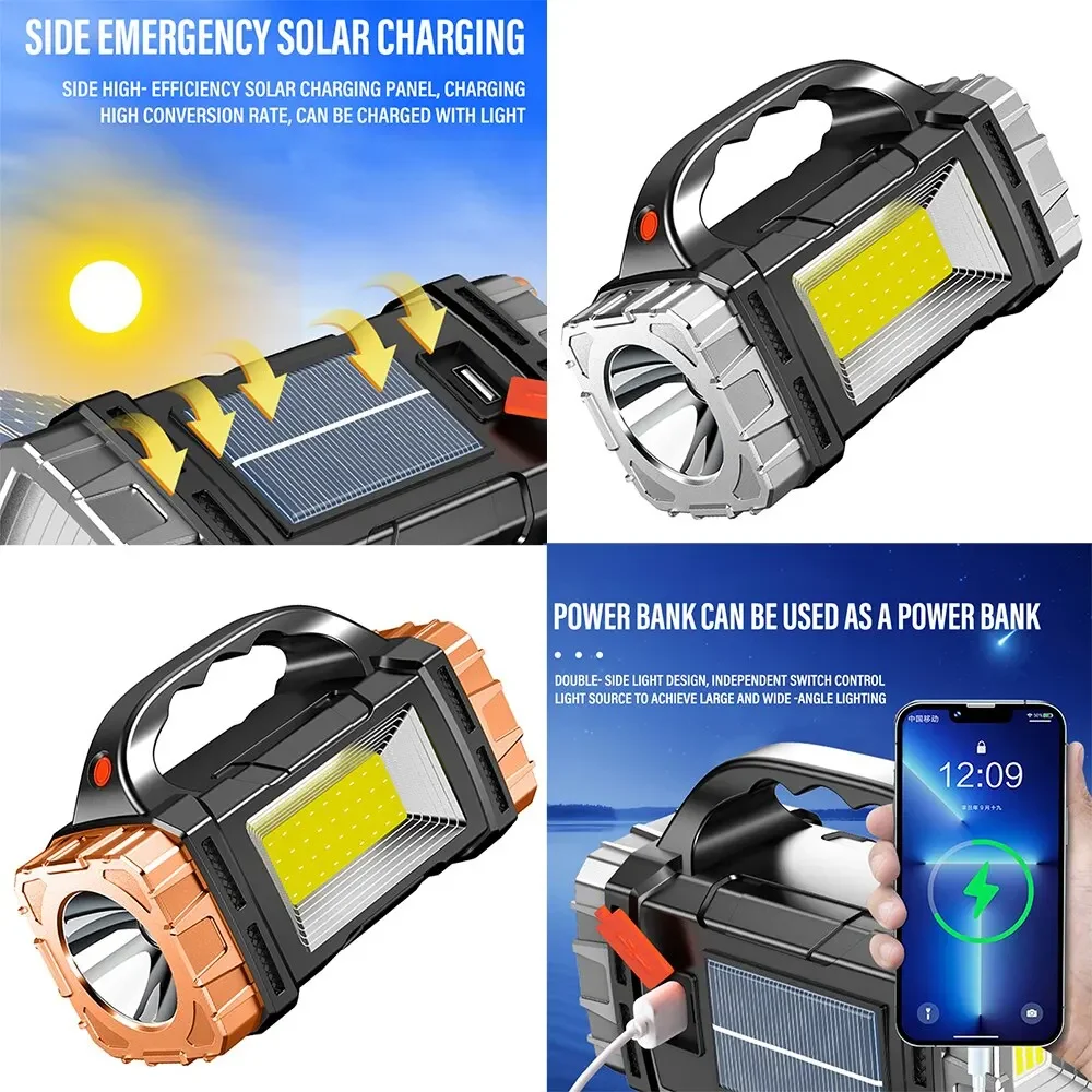 อัพเกรดใหม่ ไฟฉาย LED พลังงานแ - Outdoor Power Supply บทวิจารณ์และราคา