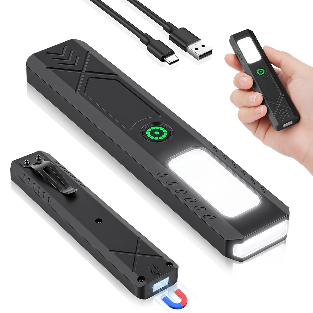 ไฟฉาย LED แบบชาร์จไฟได้ 600LM  - Outdoor Power Supply บทวิจารณ์และราคา