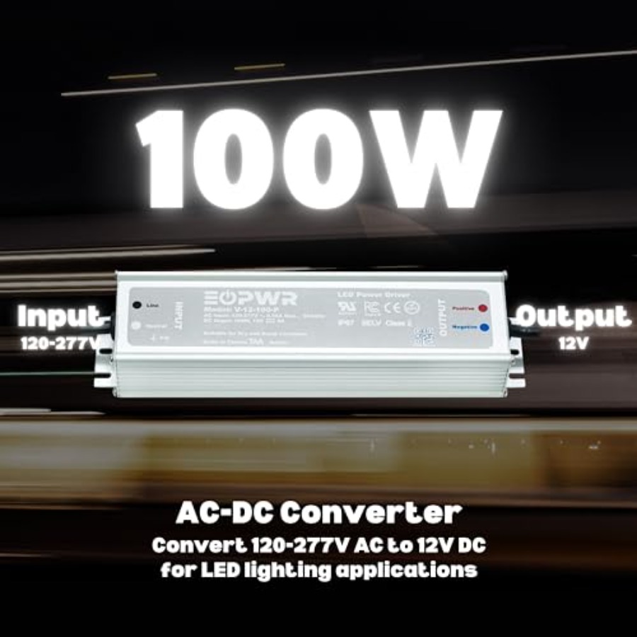ไดร์เวอร์ LED กันน้ำ IP67 แหล่ - Outdoor Power Supply บทวิจารณ์และราคา