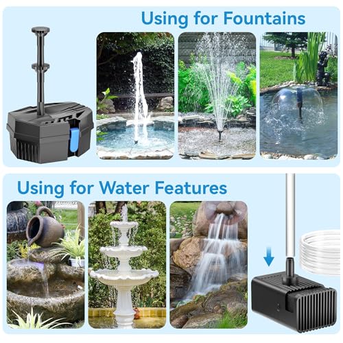 ปั๊มน้ำพุพลังงานแสงอาทิตย์ 8W  - Outdoor Power Source บทวิจารณ์และราคา